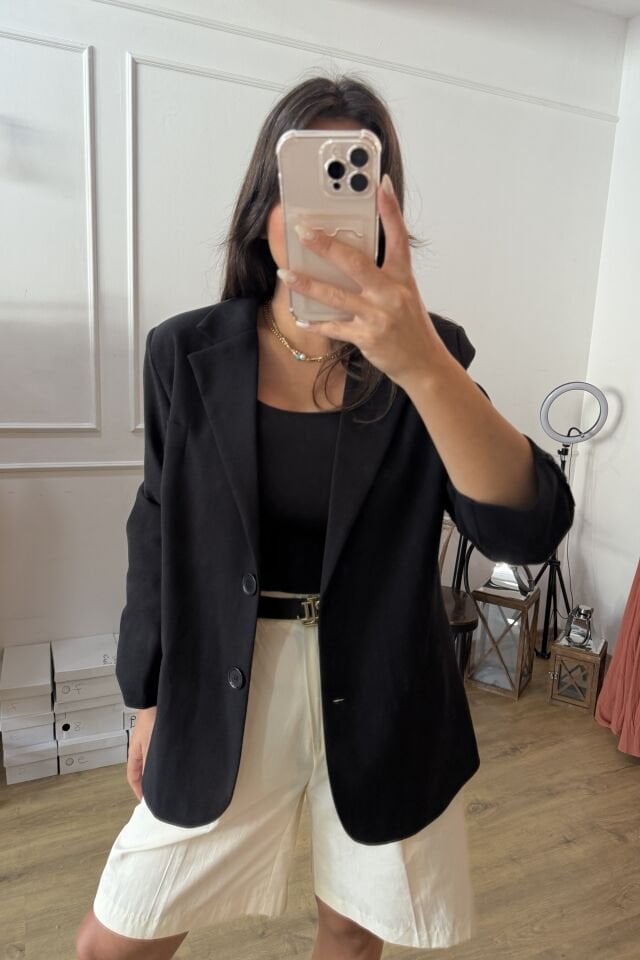 SİYAH BLAZER CEKET